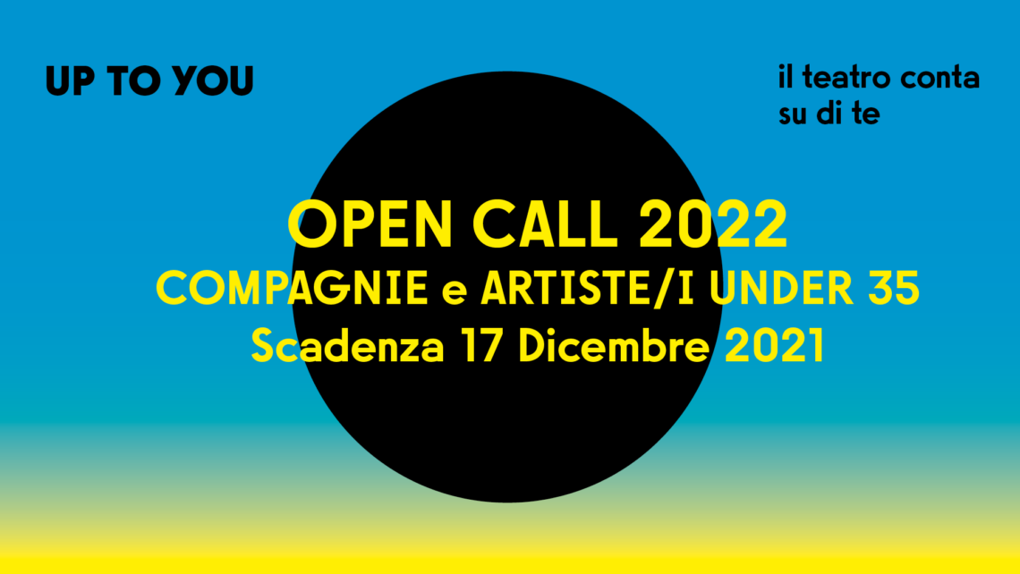 UP TO YOU CALL 2020 21 CALL COMPAGNIE12