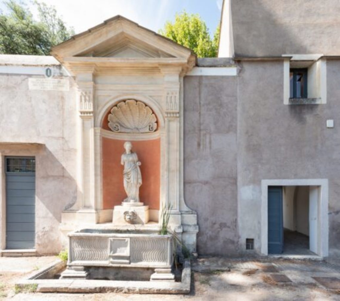 Villa Medici Roma Accademia di Francia Exterieur atelier de pensionnaire D Molajoli M Nuti 517x458